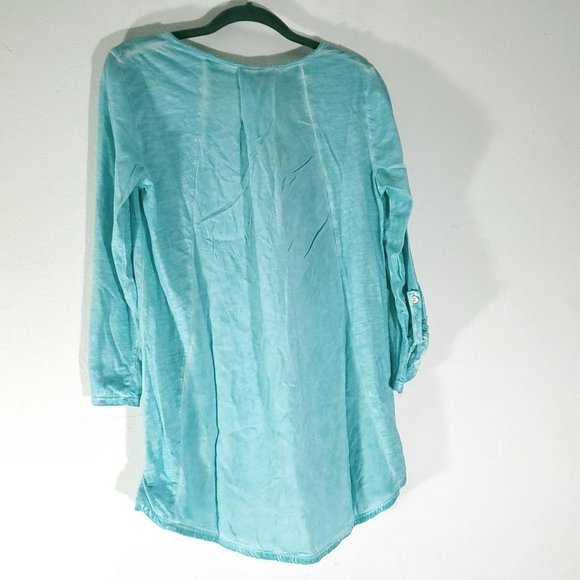 Neon Buddha Surf Large Oceanfront Knit Top XS - Picture 4 of 10